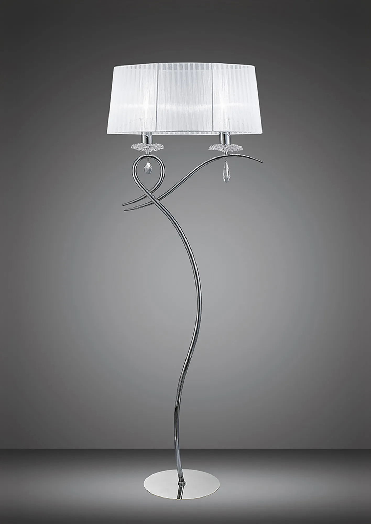 Louise Floor Lamps Mantra Shaded Floor Lamps